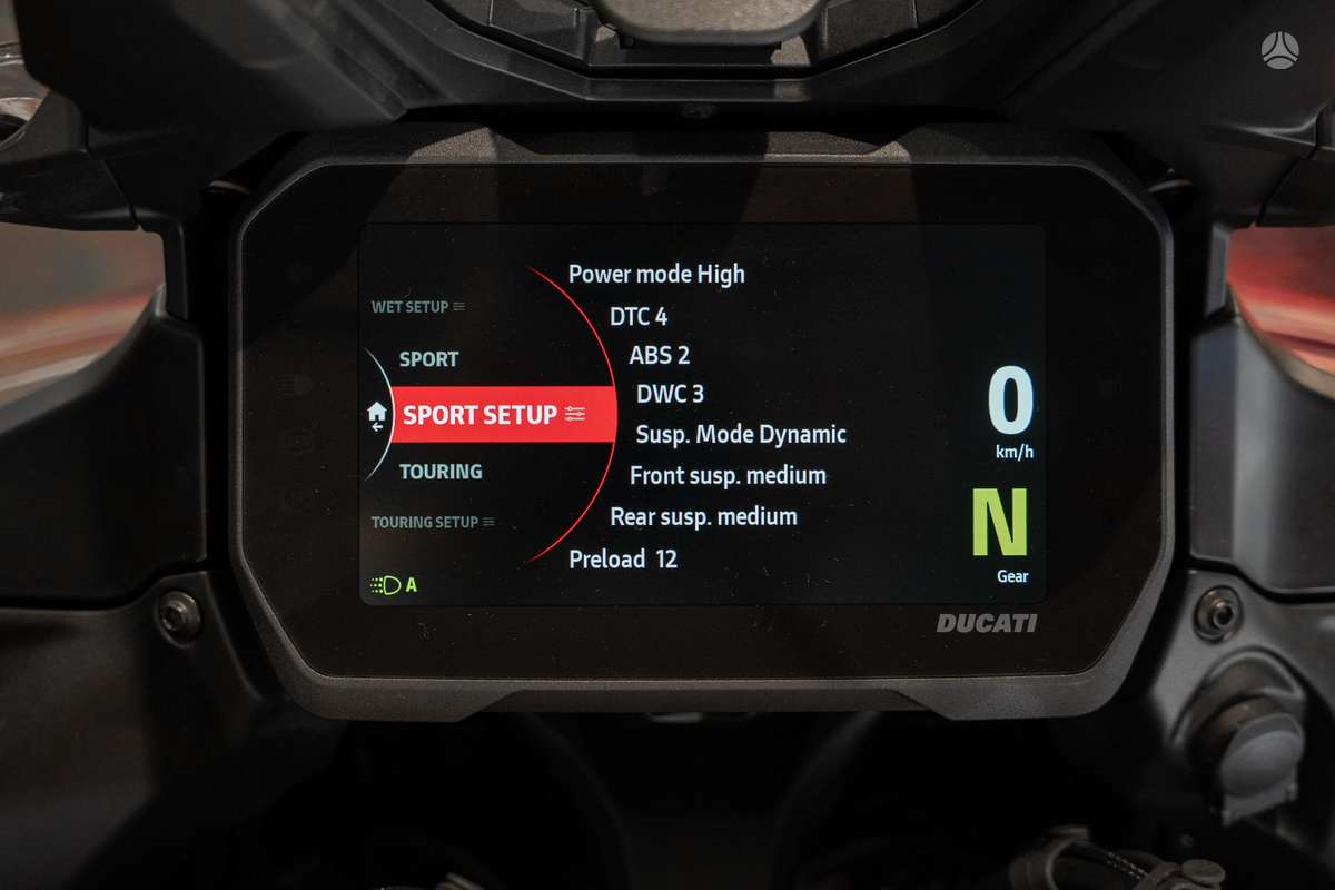 Ducati Multistrada 1158cc, touring / sport touring