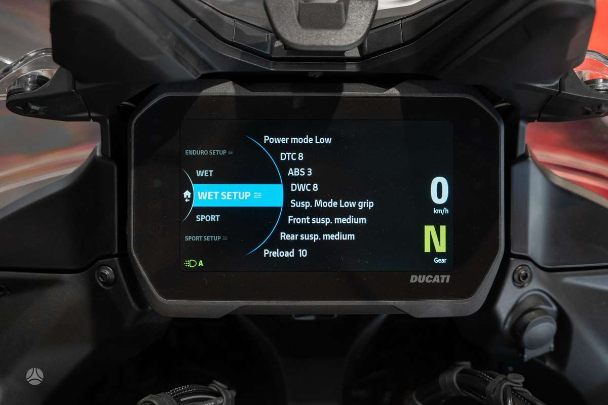 Ducati Multistrada 1158cc, touring / sport touring