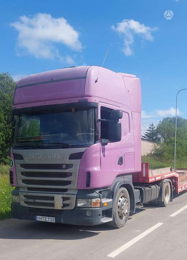 Scania R420 LA4x2 RETARDER, double sleeper