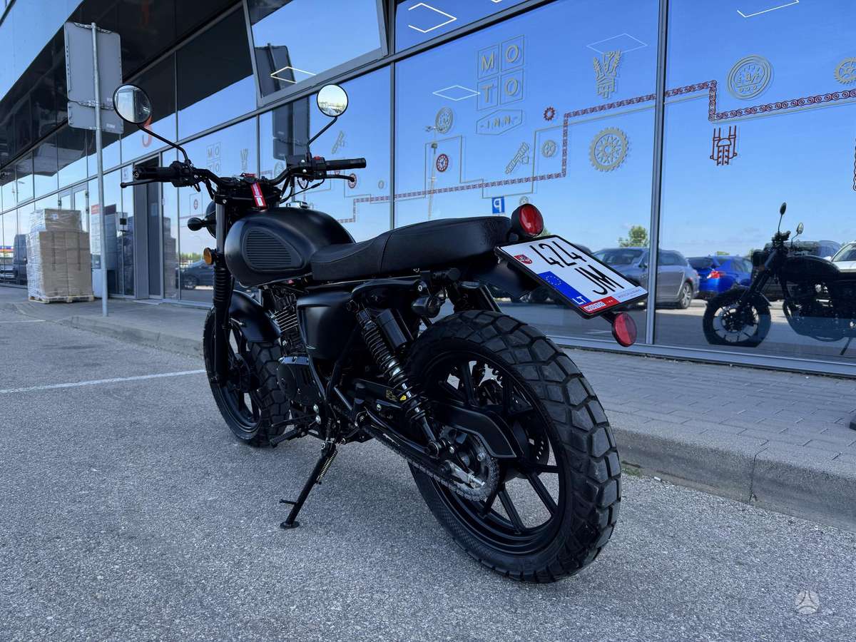 Mutt FSR 125cc, street / klasikiniai
