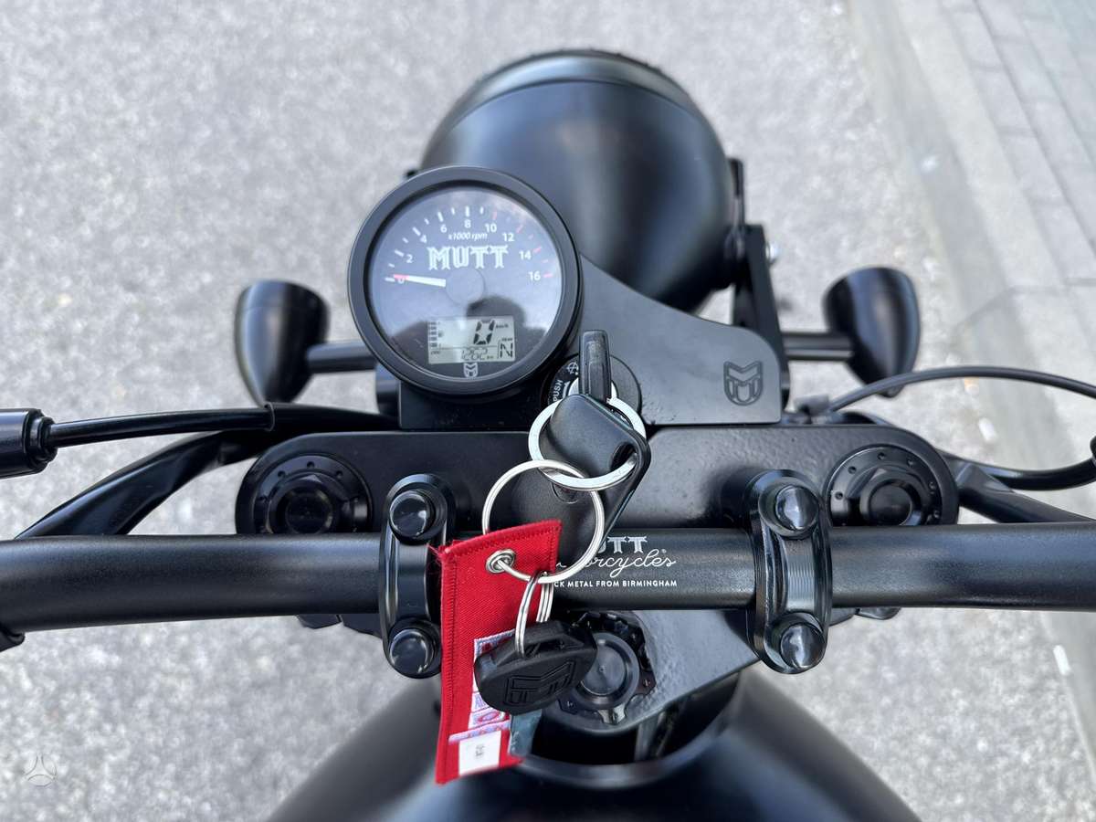 Mutt FSR 125cc, street / klasikiniai