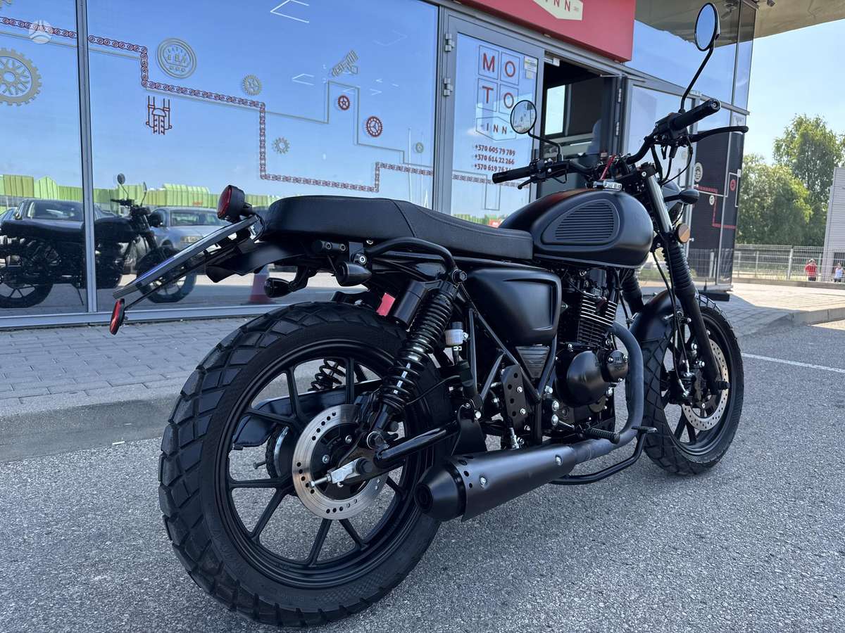Mutt FSR 125cc, street / klasikiniai