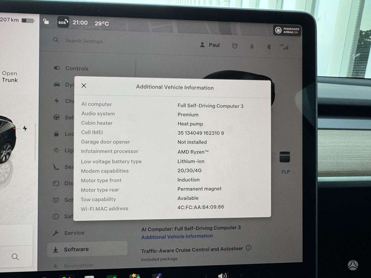 Tesla Model Y, 78 kWh, hatchback