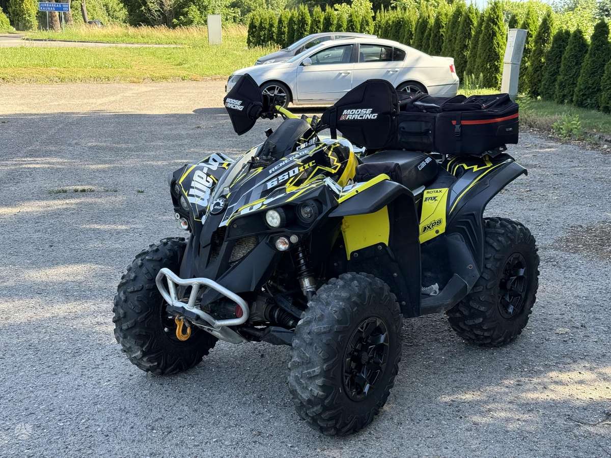 Can-Am Renegade 650cc, квадроциклы