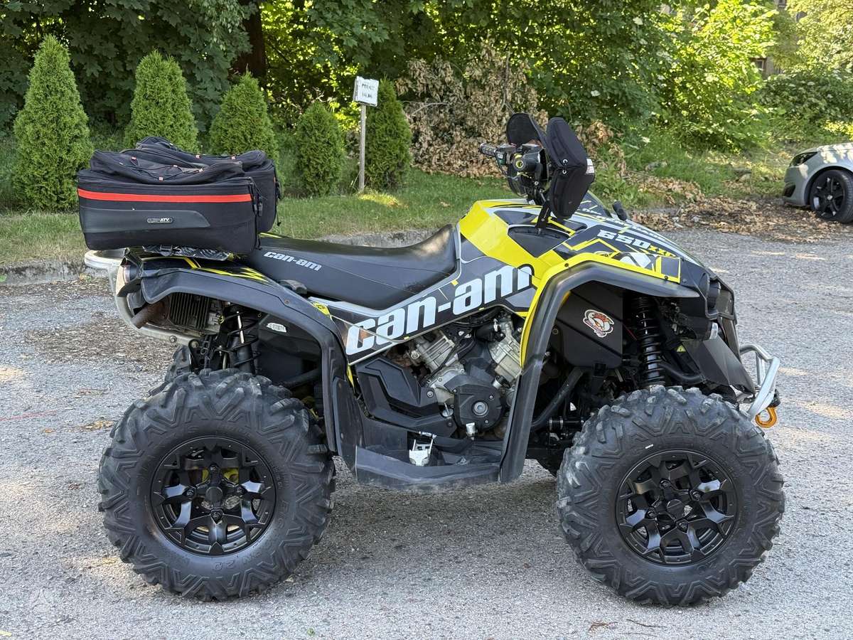 Can-Am Renegade 650cc, квадроциклы