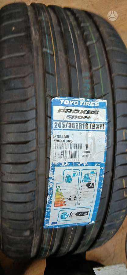 Toyo, vasarinės 245/35 R19