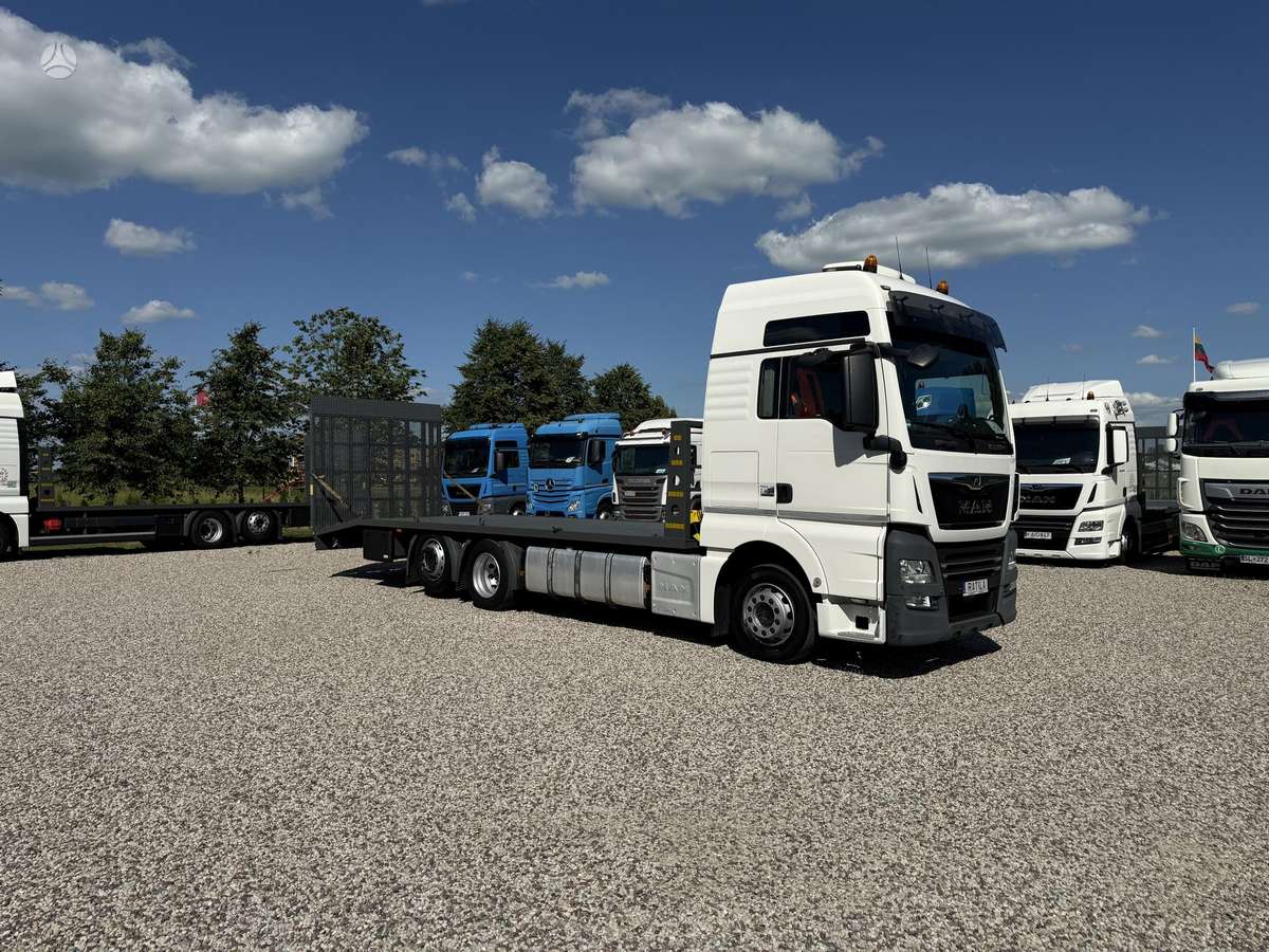MAN TGX 26.400 steering axle, auto transporters