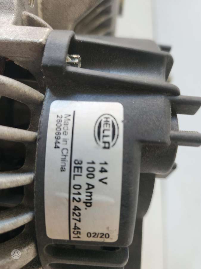 Opel -kita-, 8EL 012 427-451, генератор