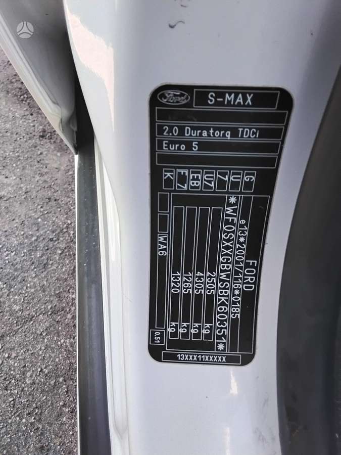 Ford S-MAX, 2.0 l., Минивэн