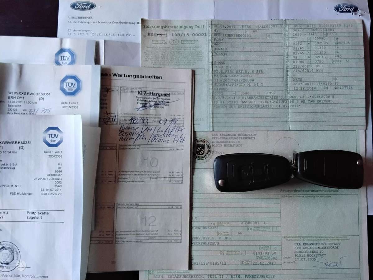 Ford S-MAX, 2.0 l., Минивэн