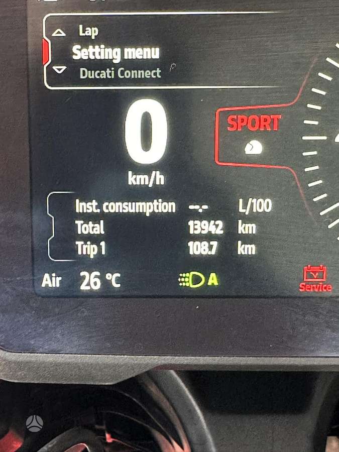 Ducati Multistrada V4 1158cc, enduro / adventure
