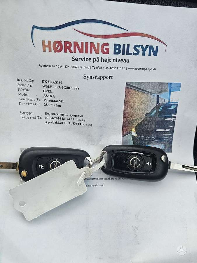 Opel Astra, 1.6 l., Седан