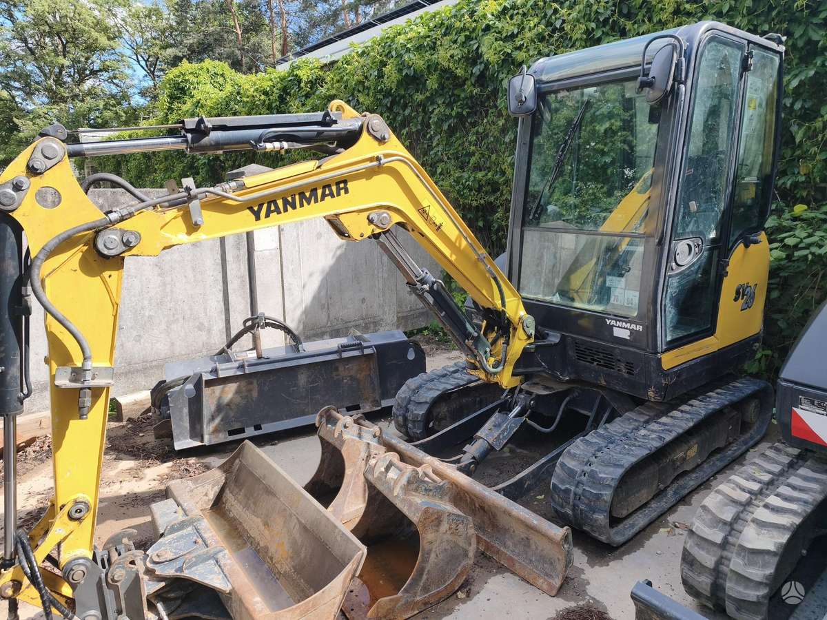 Yanmar SV26, мини-экскаваторы