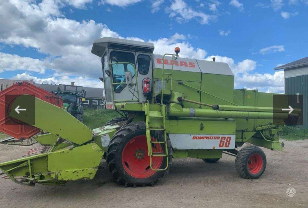 Claas 68, kombainai