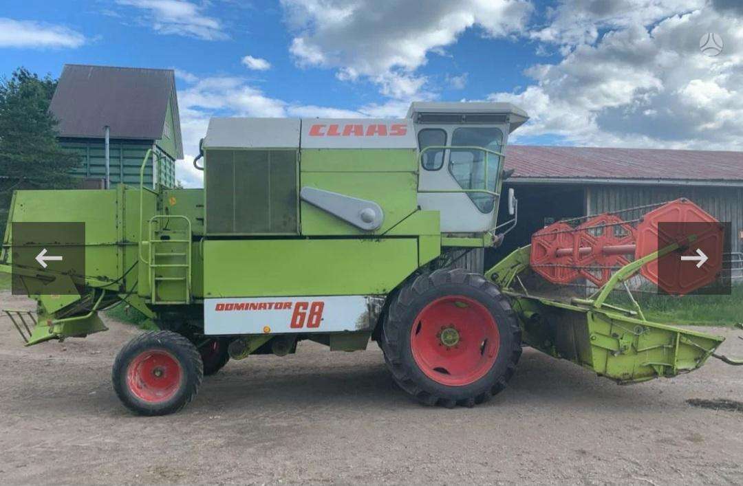 Claas 68, комбайны