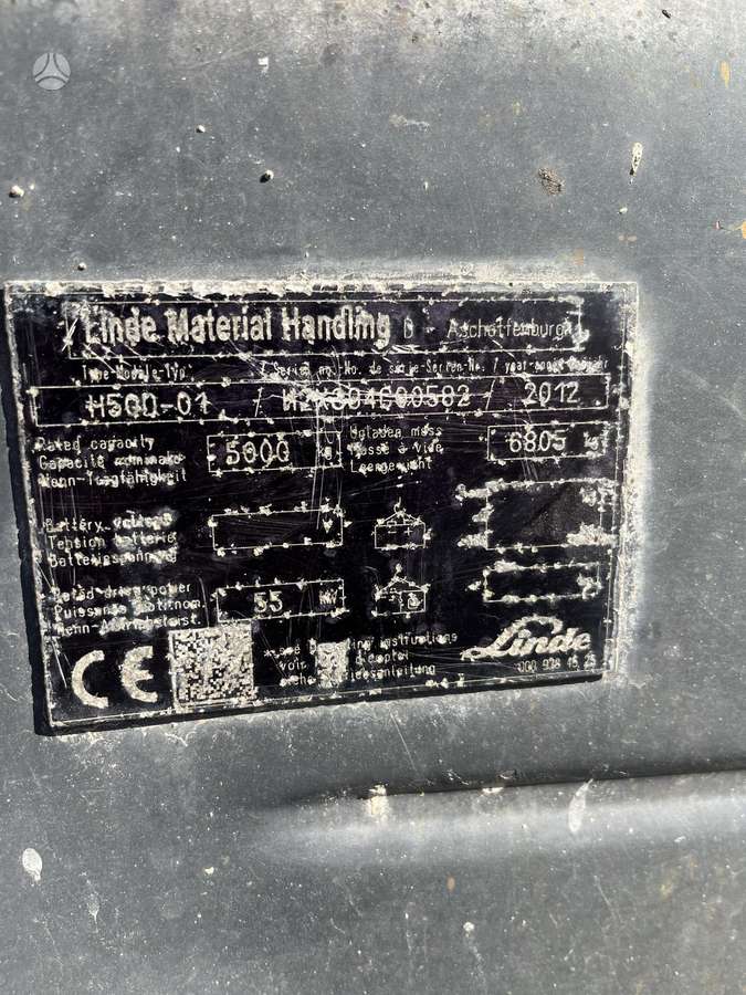 Linde H50D-01, forklifts