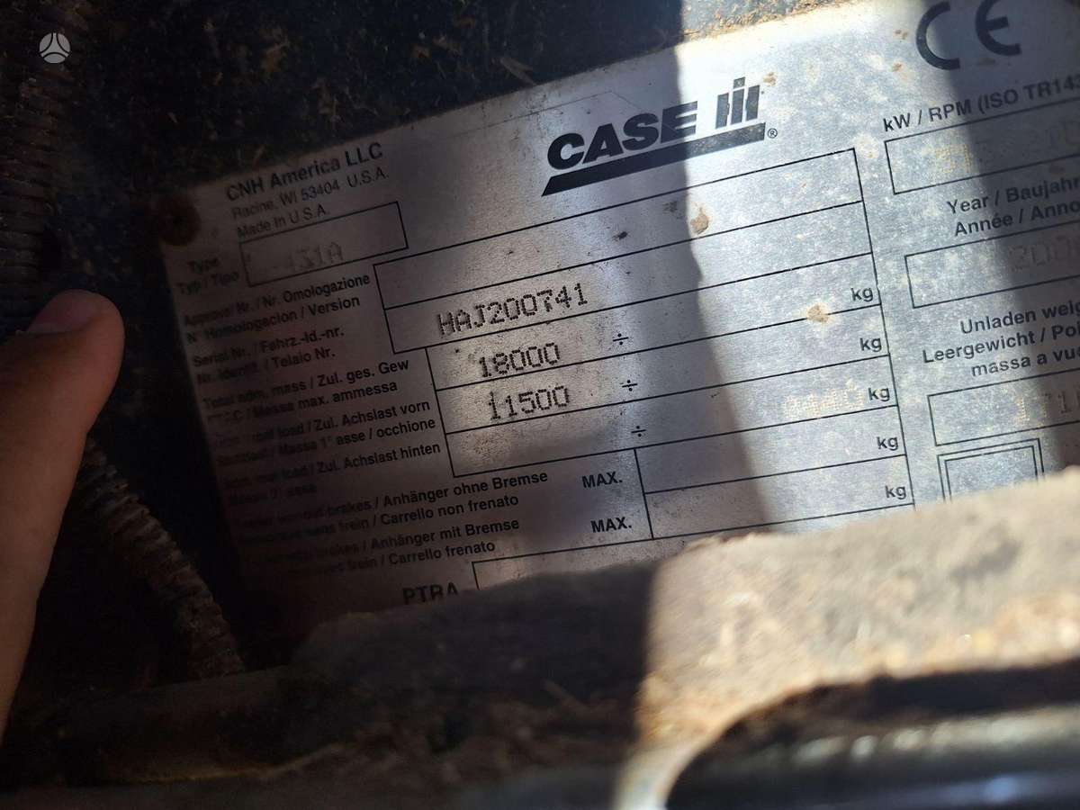 Case-IH 8120, kombainai