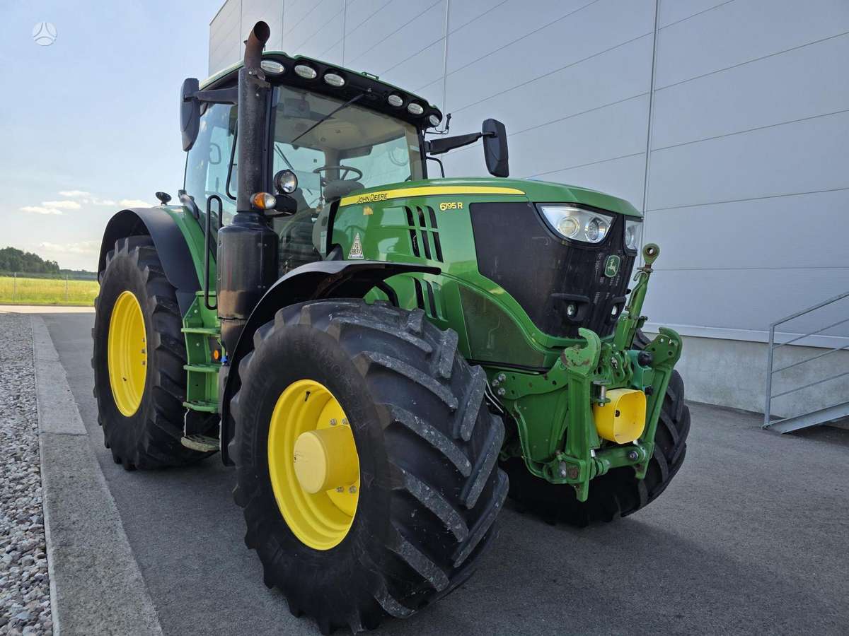 John Deere 6195R, tractors