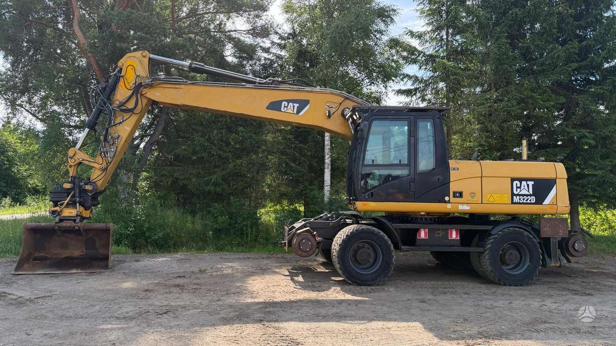 Caterpillar M322D, экскаваторы
