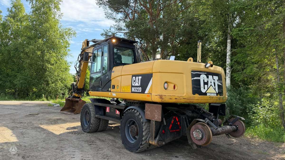 Caterpillar M322D, экскаваторы