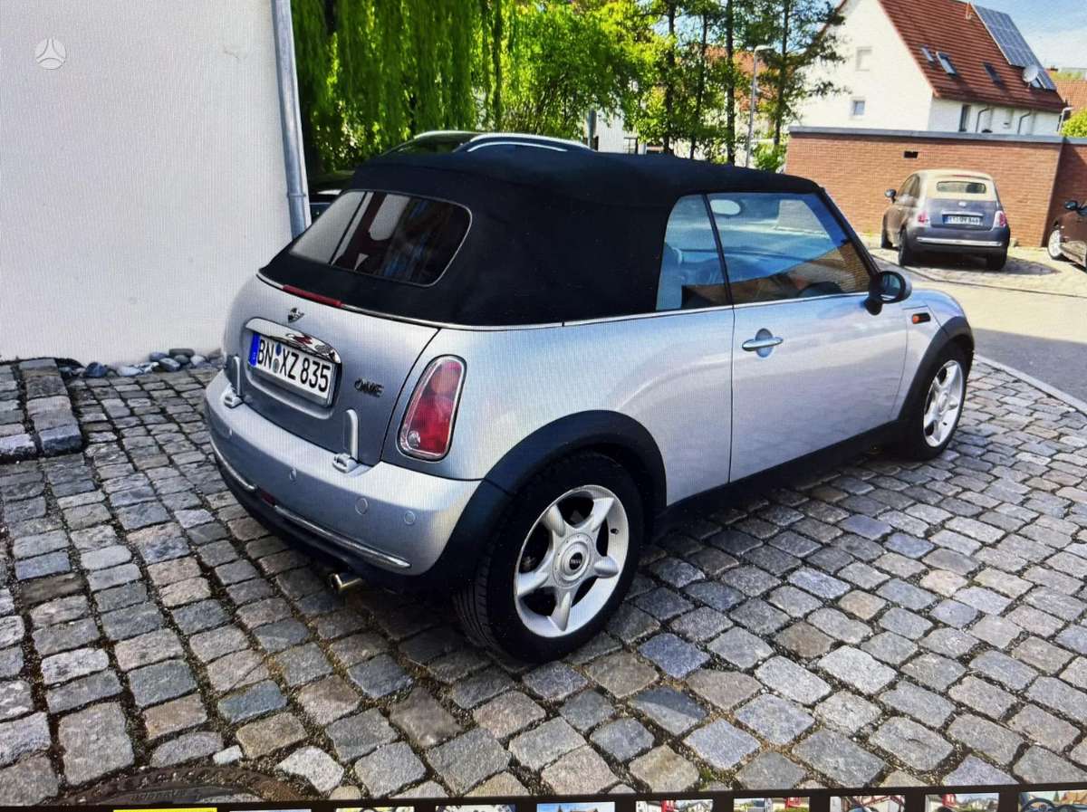 Mini One, 1.6 l., Кабриолет