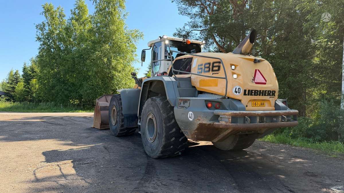 Liebherr L586 XPOWER, фронтальные погрузчики