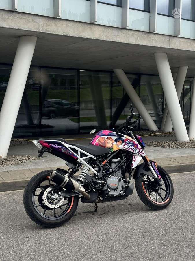 KTM Duke 373cc, street / classic
