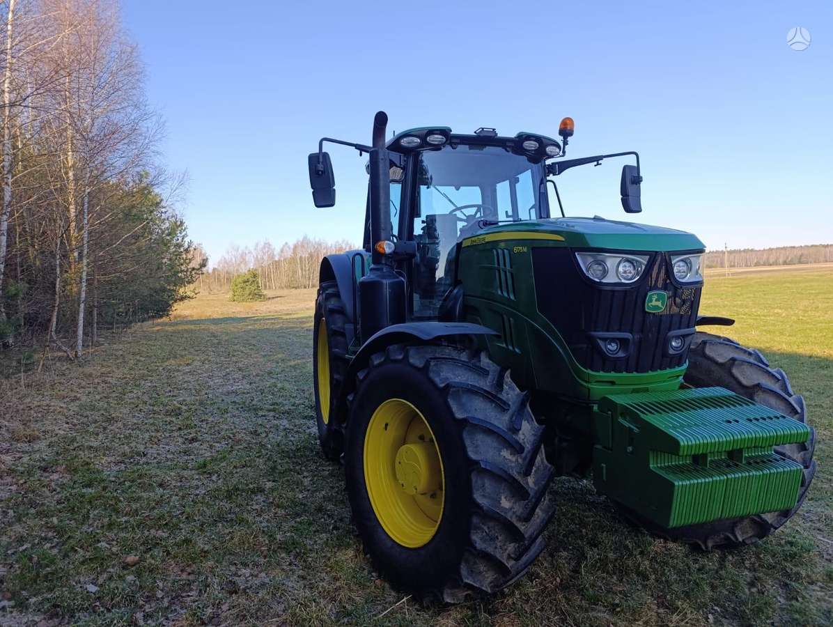 John Deere 6175M, traktoriai