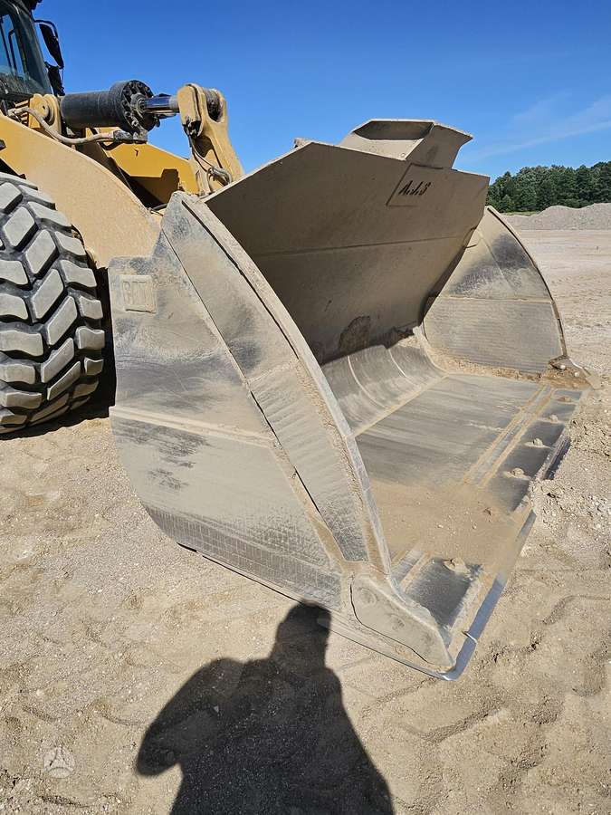 Caterpillar 972M garantija 300val, frontaliniai krautuvai