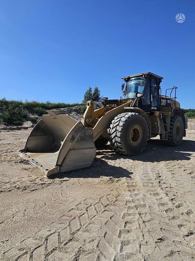 Caterpillar 972M garantija 300val, frontaliniai krautuvai