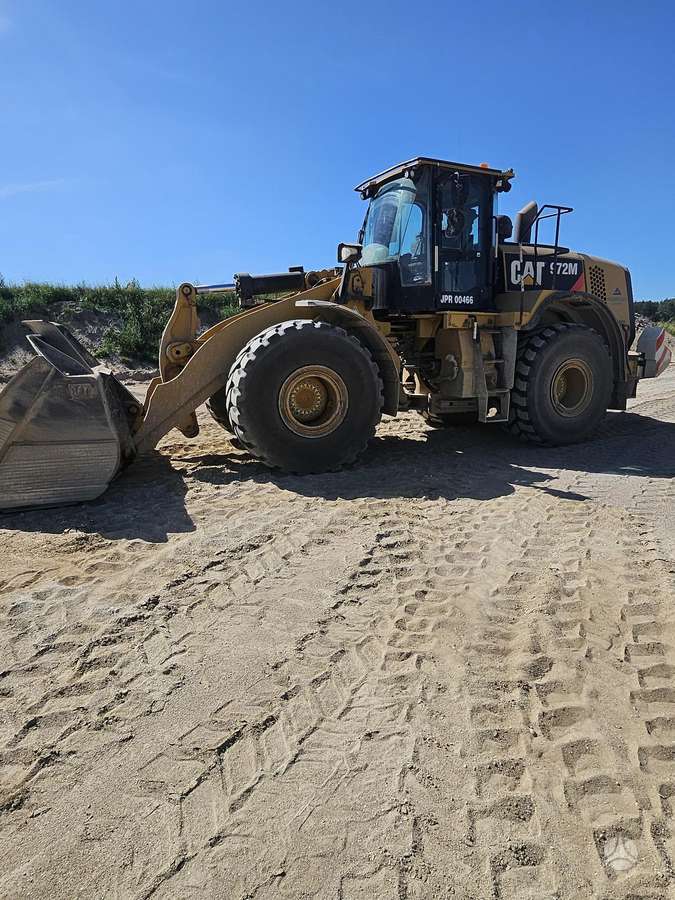 Caterpillar 972M garantija 300val, frontaliniai krautuvai