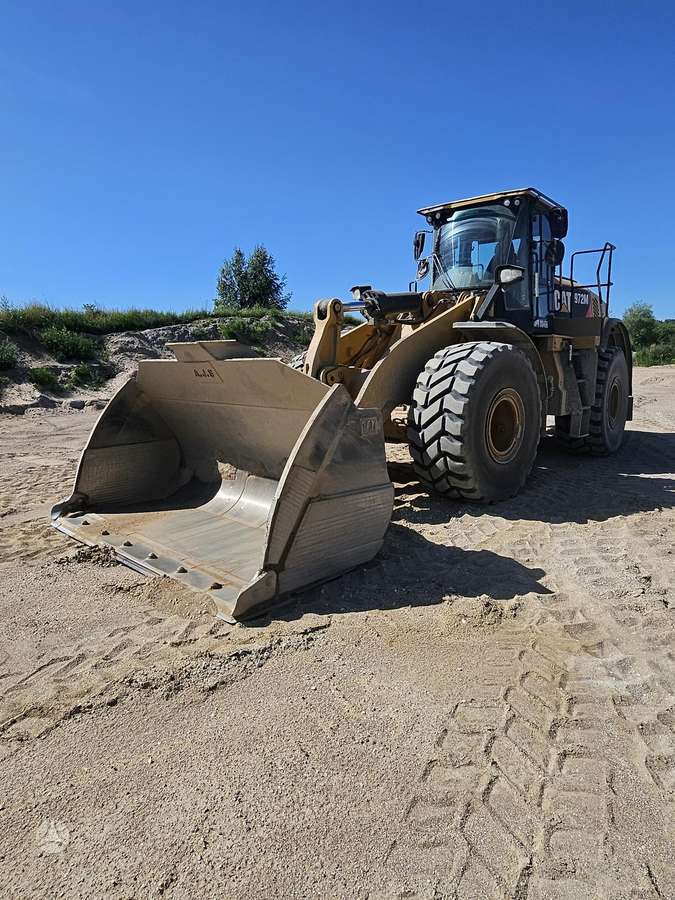 Caterpillar 972M garantija 300val, frontaliniai krautuvai