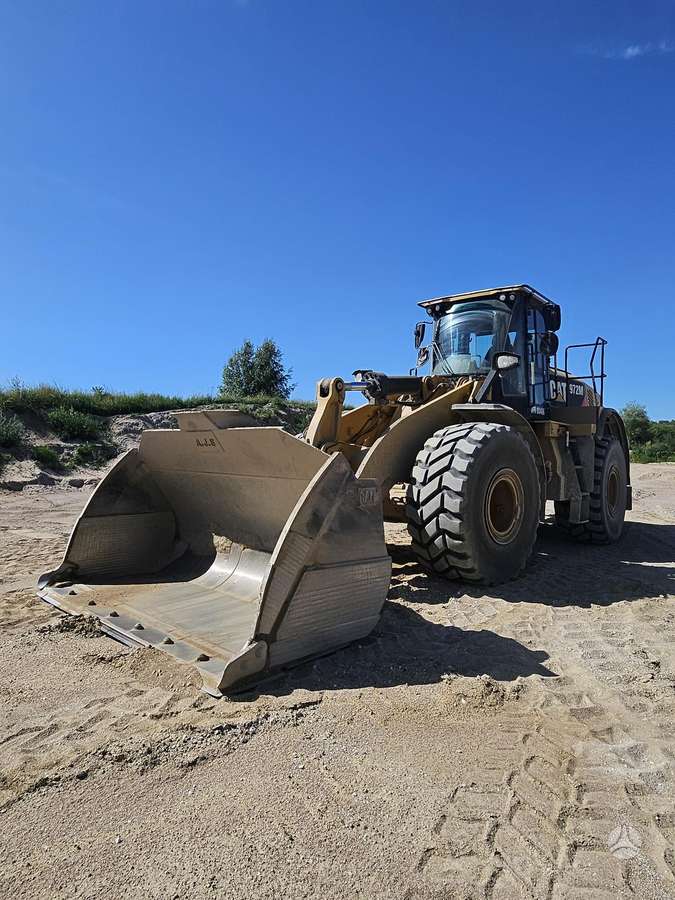 Caterpillar 972M garantija 300val, frontaliniai krautuvai