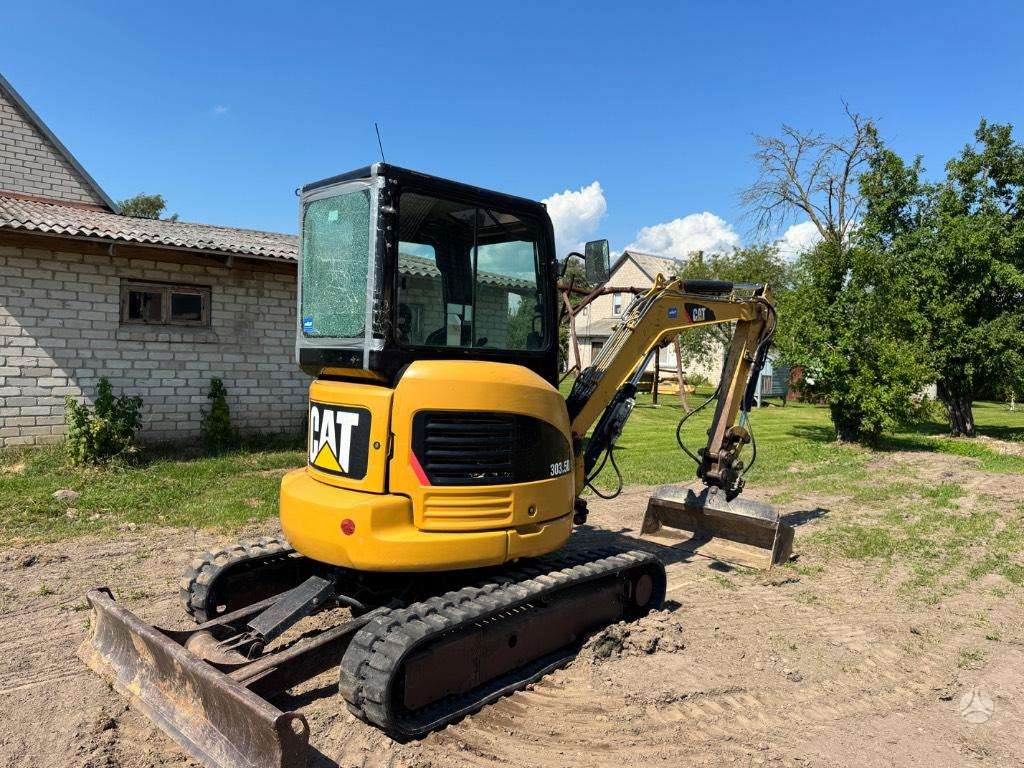 Caterpillar 303.5 D CR, mini ekskavatoriai