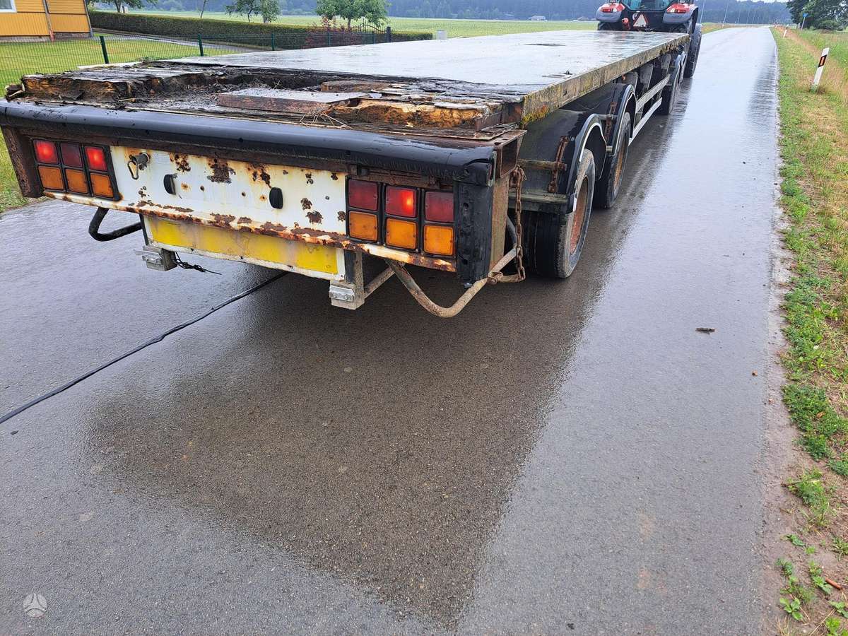 ABG 12.5m platforma, trailers, semitrailers