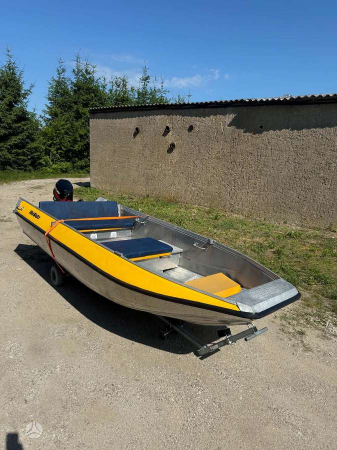 Buster Minibuster, aliuminės valtys