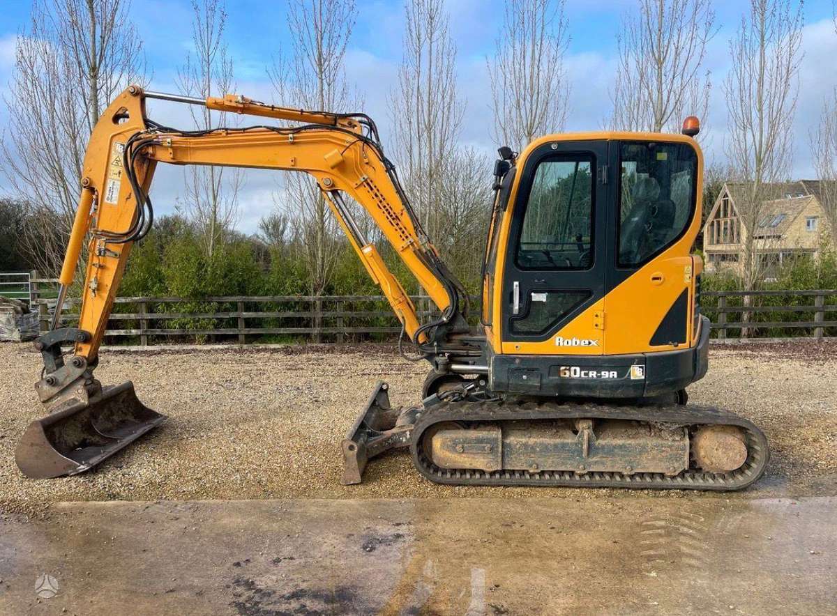 Hyundai Robex 60 CR-9A, ekskavatoriai