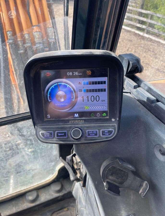 Hyundai Robex 60 CR-9A, ekskavatoriai