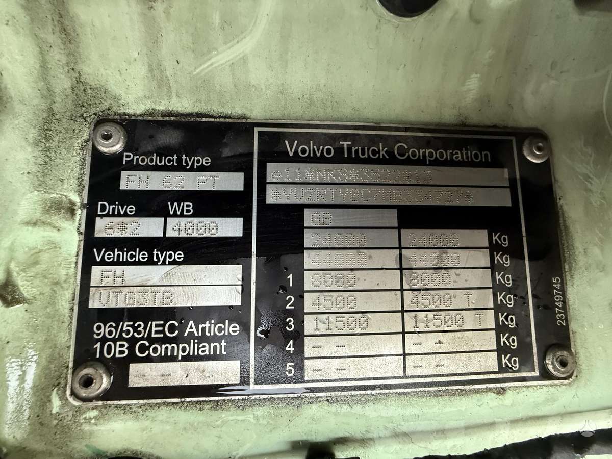 Volvo FH 460, single sleeper