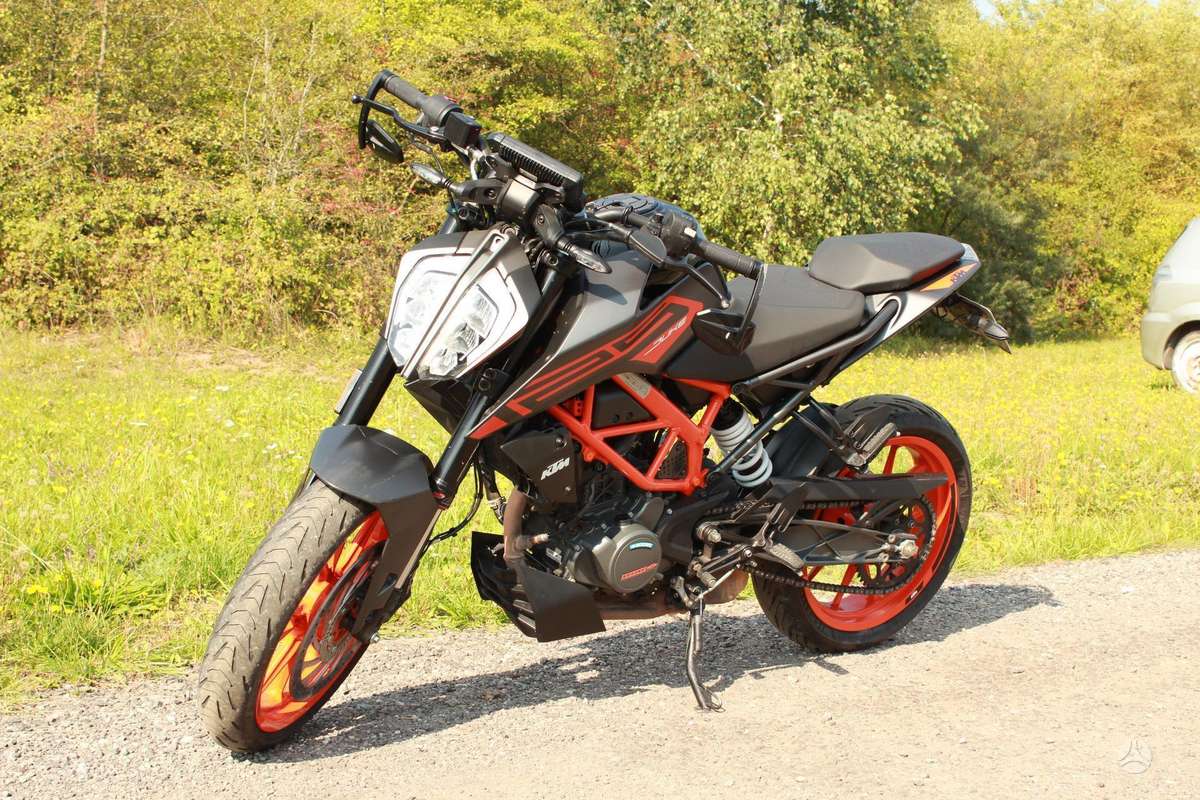 KTM Duke 125cc, street / classic