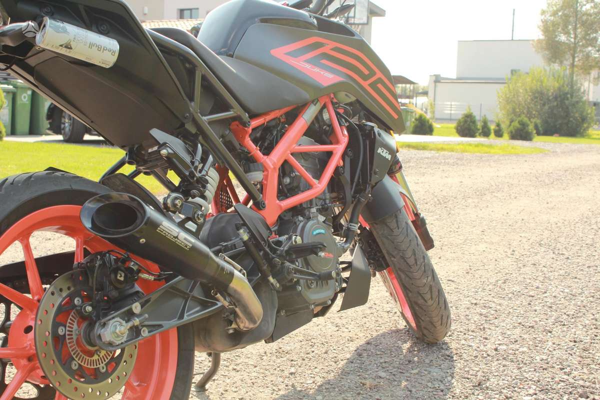 KTM Duke 125cc, street / classic