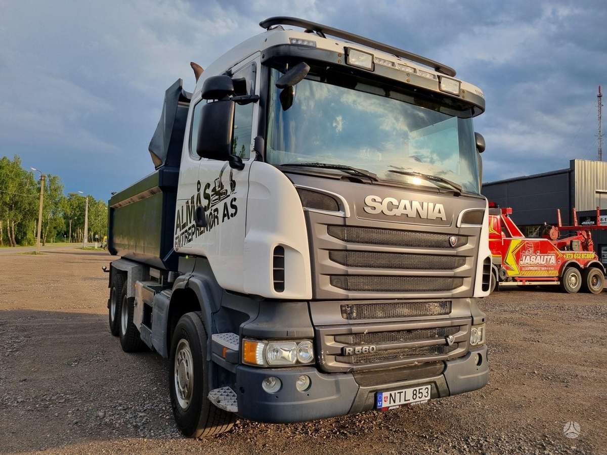 Scania R560, dumpers / tippers