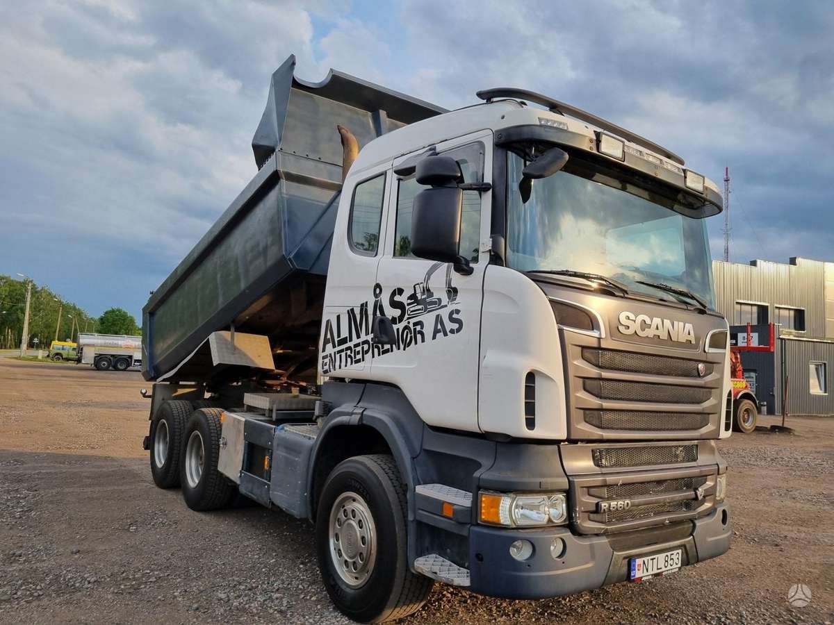 Scania R560, dumpers / tippers
