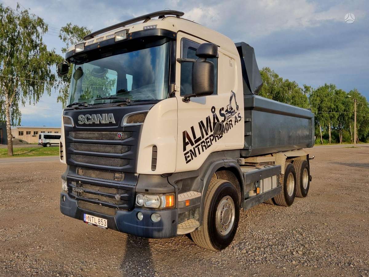 Scania R560, savivarčiai