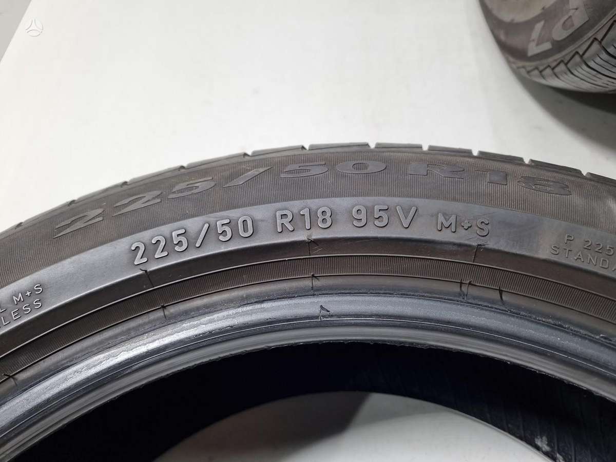 Pirelli 5-6mm, summer 225/50 R18