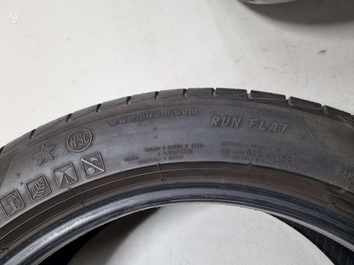 Pirelli 5-6mm, summer 225/50 R18