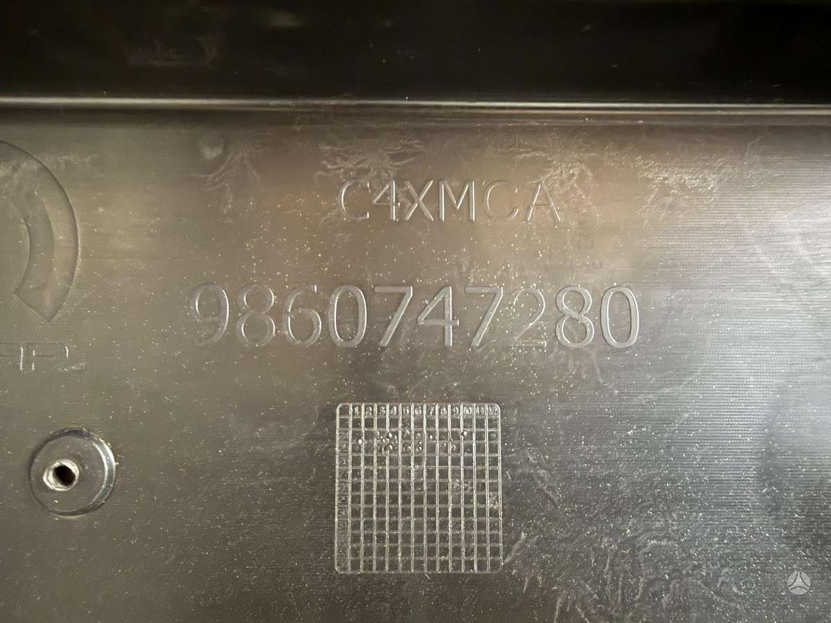 Citroen C4, 9860747280, bumpers