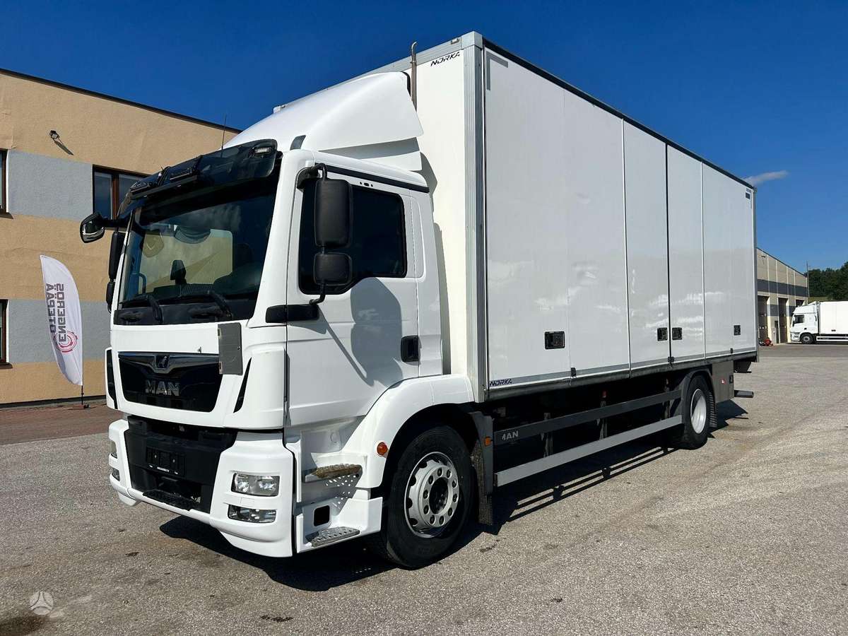 MAN TGM18.290, box trucks / box vans