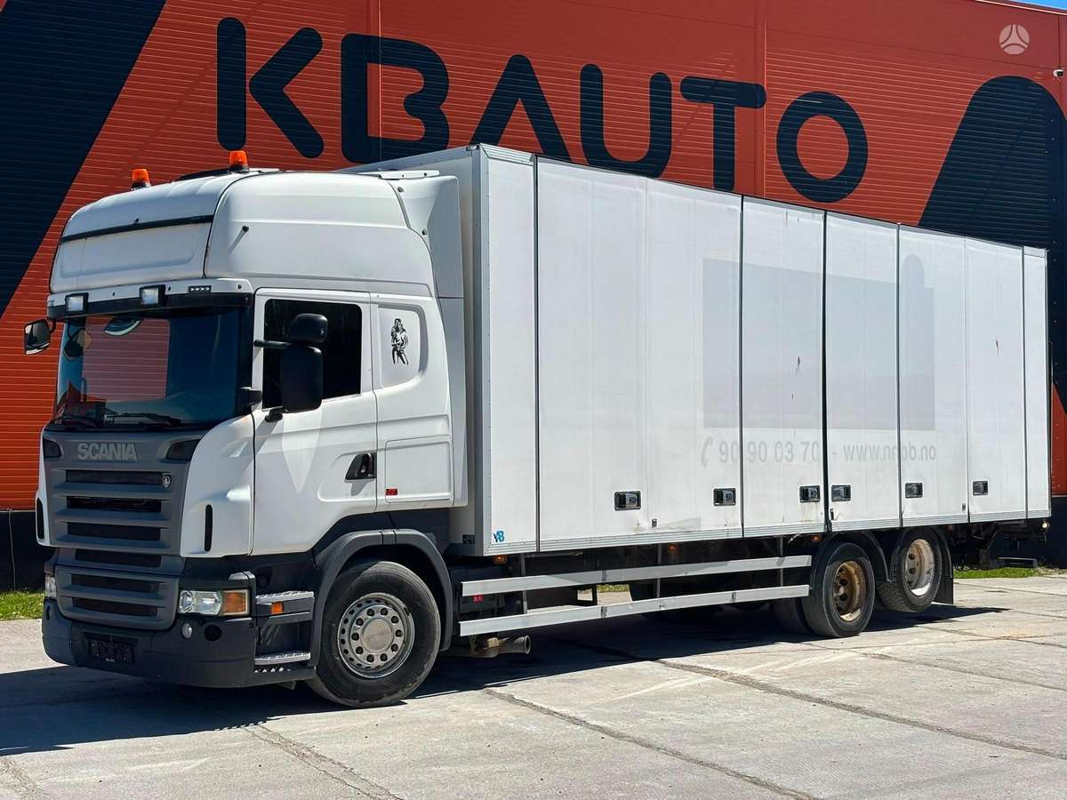 Scania R 420 6x2, box trucks / box vans