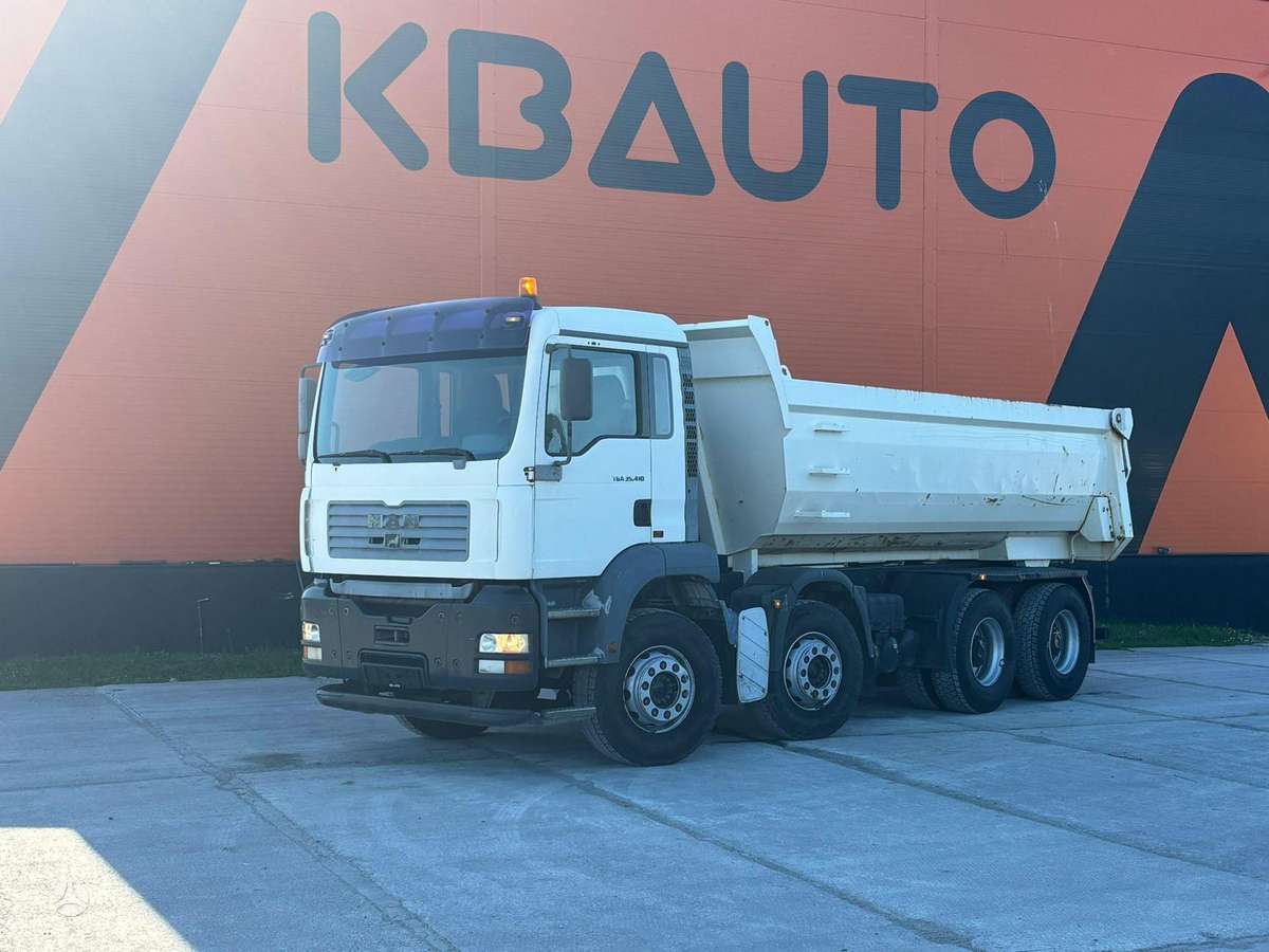 MAN TGA 35.410 8x4, самосвалы